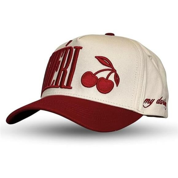 Vintage trucker hat snapback retro baseball cap red western country camo cotton - Picture 7 of 7